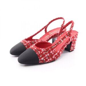 Chanel Slingback Coco Mark Sandals #318277C12B